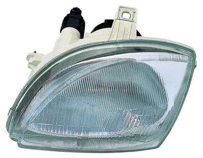 Far fata Stanga (H4, electric, hidraulic, fara motoras, culoare insert: argintiu) potrivit FIAT SEICENTO / 600 dupa 1999