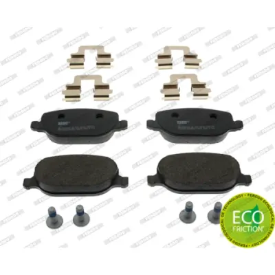 Set placute frana, frana disc FERODO FDB1796