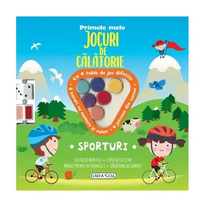 Primele mele jocuri de călătorie - Sporturi - Hardcover - ***