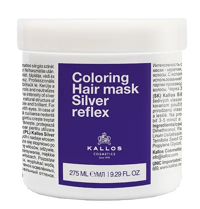 Masca pentru par Silver Reflex, 275ml, Kallos