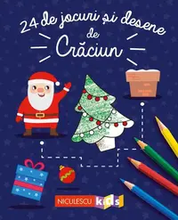 24 de jocuri și desene de Crăciun - Paperback - Armand-Alexandru Roșu
