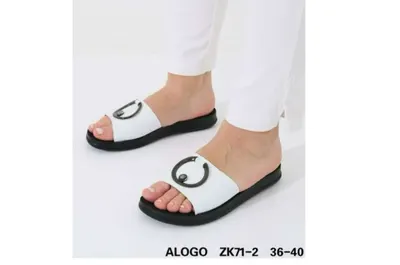 Papuci DAMA, Casual-eleganti, Talpa usoara, Piele ecologica Premium, Usori si confortabili, Engross, 8buc/set, 36-40, Alb