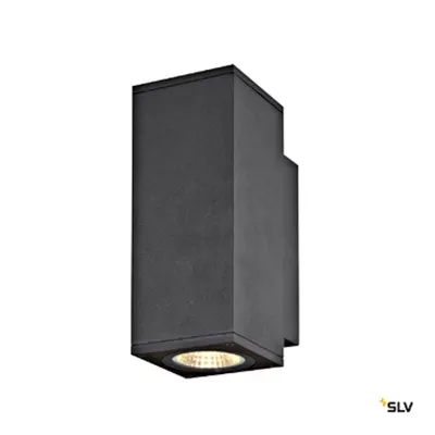 Enola Up/down Sq S 7w 3000/4000k 230v Led Ip65 Antracit