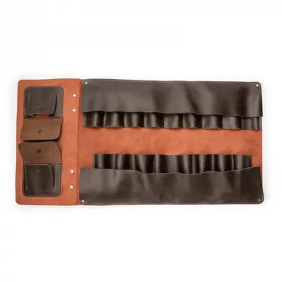 Suport pentru scule din piele BeaverCraft LC_TH_17, 19 buzunare
