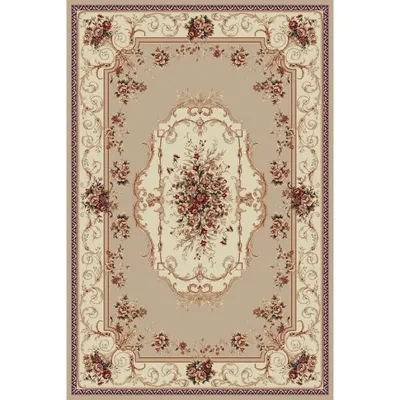 Covor Dreptunghiular, 100 x 200 cm, Crem, Lotos 507