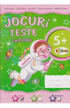 Jocuri. Teste. Ghicitori 5 Ani+