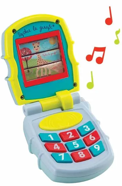 Jucărie muzicală Sophie la Girafe - Telefon cu clapă
