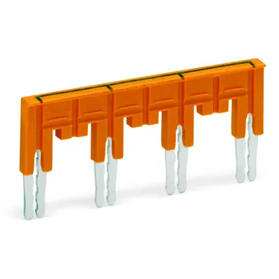 Jumper; insulated; 1-3-5-7; Nominal current 30 A; special version; orange