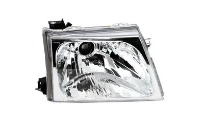 Far dreapta potrivit TOYOTA HILUX 1997-2005 - (H4, manual, fundal cromat)