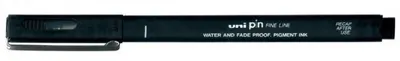 Liner Uniball Pin Fine – Negru, 0.6 mm