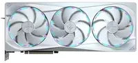 Placă video Gigabyte - AORUS GeForce RTX 5080 MASTER ICE, 16GB, GDDR7, albă