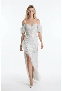 Rochie Michaela alba