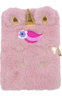 Jurnal cu lacat. Fluffy Unicorn