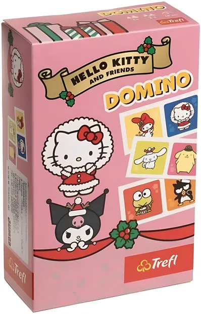 Joc de societate Domino Mini: Hello Kitty and Friends - Pentru copii