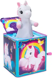 Cutie luminoasă muzicală Bigjigs - Unicorn