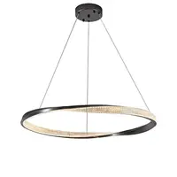 Erica Led Pendant 39w 3000k, Negru