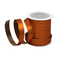 Minirolă rafie bronz mat 10m x 10mm