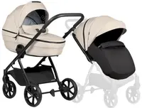 Cărucior pentru bebeluși 2 în 1 Tutis - Uno 6+, Beige