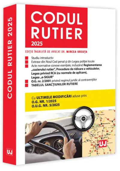 Codul rutier 2025 - Paperback brosat - Mircea Ursuţa