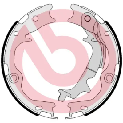 Set saboti frana BREMBO S 30 537