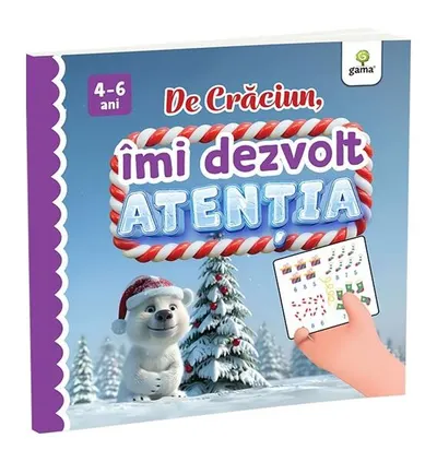 De Crăciun, îmi dezvolt atenția - Paperback - ***