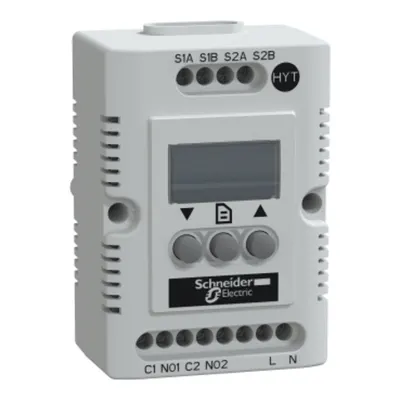 Climasys Cc, Higrotermostat Electronic, 95, 135V, Temperatura -40…80°C, Ore 20…80%