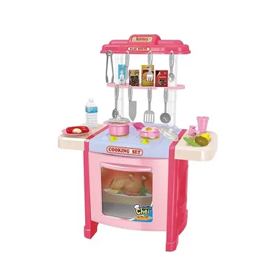 Bucatarie cu 42 accesorii Ocie Talented Chef Pink