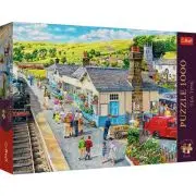 Puzzle Trefl 1000 Premium Plus Tea Time Statia din Sat