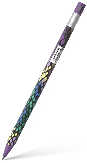 Creion automat Erich Krause Colour Touch - Purple Python, HB