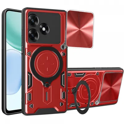 Husa pentru Honor X5c Plus, Techsuit, CamGuard Pro, Rosie
