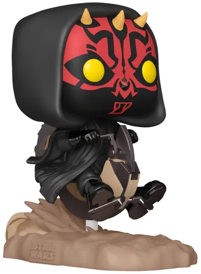 Figurină Funko POP! Rides: Star Wars - Darth Maul on Bloodfin Speeder #705
