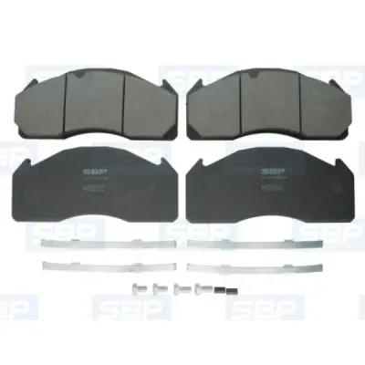 Set placute frana, frana disc SBP 07-P29125