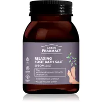 Green Pharmacy Foot Care Relaxing Foot Bath Salt sare de baie relaxanta pentru picioare 400 g