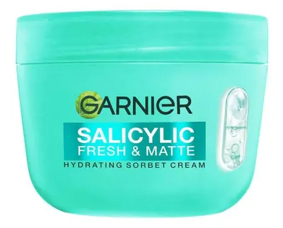 Garnier Cremă hidratantă pentru față Salicylic Sorbet, 85 ml
