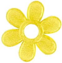 Jucărie de dentiție pentru bebeluși Vaboono - Daisy, galben