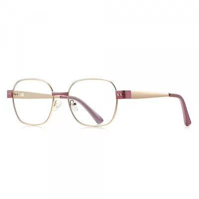 Ochelari De Calculator Dama Techsuit 3172, Anti-Blue Light, Roz Aurii