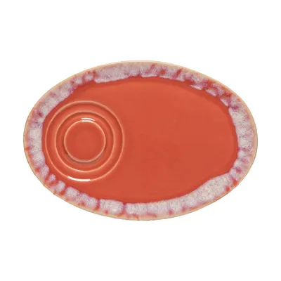 Farfurioară roșie din gresie ceramică Grespresso – Costa Nova