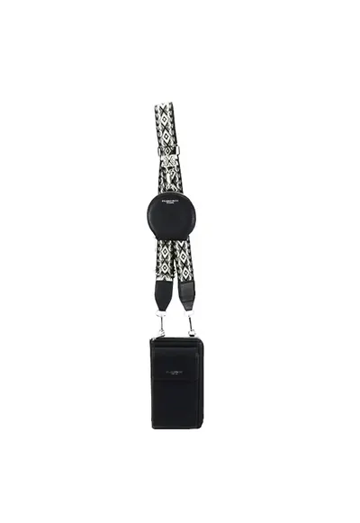 Port telefon si portofel negru F5006 06 15164 - Negru