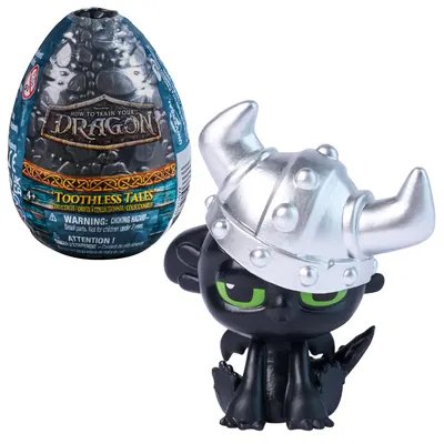 Figurină surpriză DreamWorks Dragons - How to Train Your Dragon, Fără dinți, sortiment