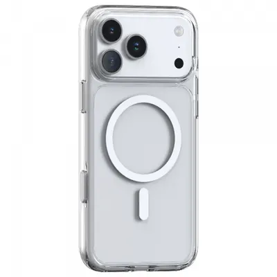 Husa MagSafe pentru Apple iPhone 17 Pro, Torras, Guardian, Transparenta