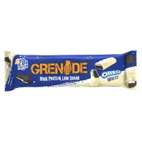Baton proteic Oreo White, 60g, Grenade