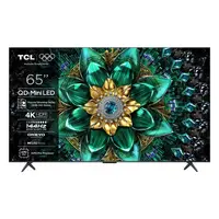 Televizor smart TCL - 65Q6C, 65'', 4K, QD-Mini LED, AMD FreeSync Pro 144Hz, ONKYO 2.1 2x10W+SubWoof.1x20W, 93% DCI-P3, Google TV, negru