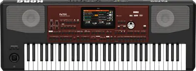 Arranger-sintetizator Korg - PA700, negru/roșu