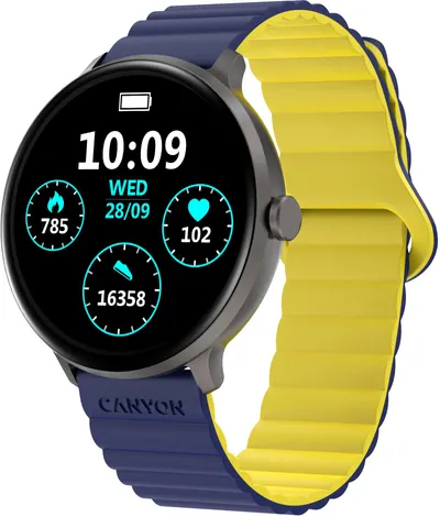 Smartwatch Canyon - Jacky SW-69, 47 mm, 1.3'', Blue Yellow
