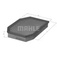 Filtru aer MAHLE ORIGINAL LX 1741