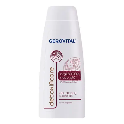 Gel de dus cu argila Gerovital, 400ml, Farmec