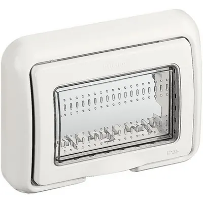 idrobox matix - capac IP55 3 module alb