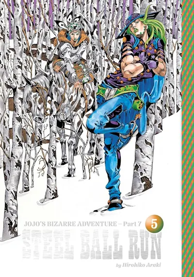 JoJo's Bizarre Adventure Part 7. Steel Ball Run, Vol. 5