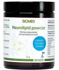 Neurolipid Pentru funcția optimă a creierului, 21 g, Biomed