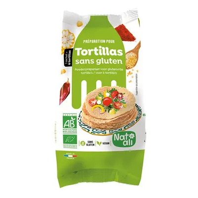 Mix pentru tortilla bio 200g Nat-ali